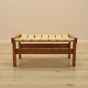 Oak footstool, Danish design, 1960s, made in Denmark