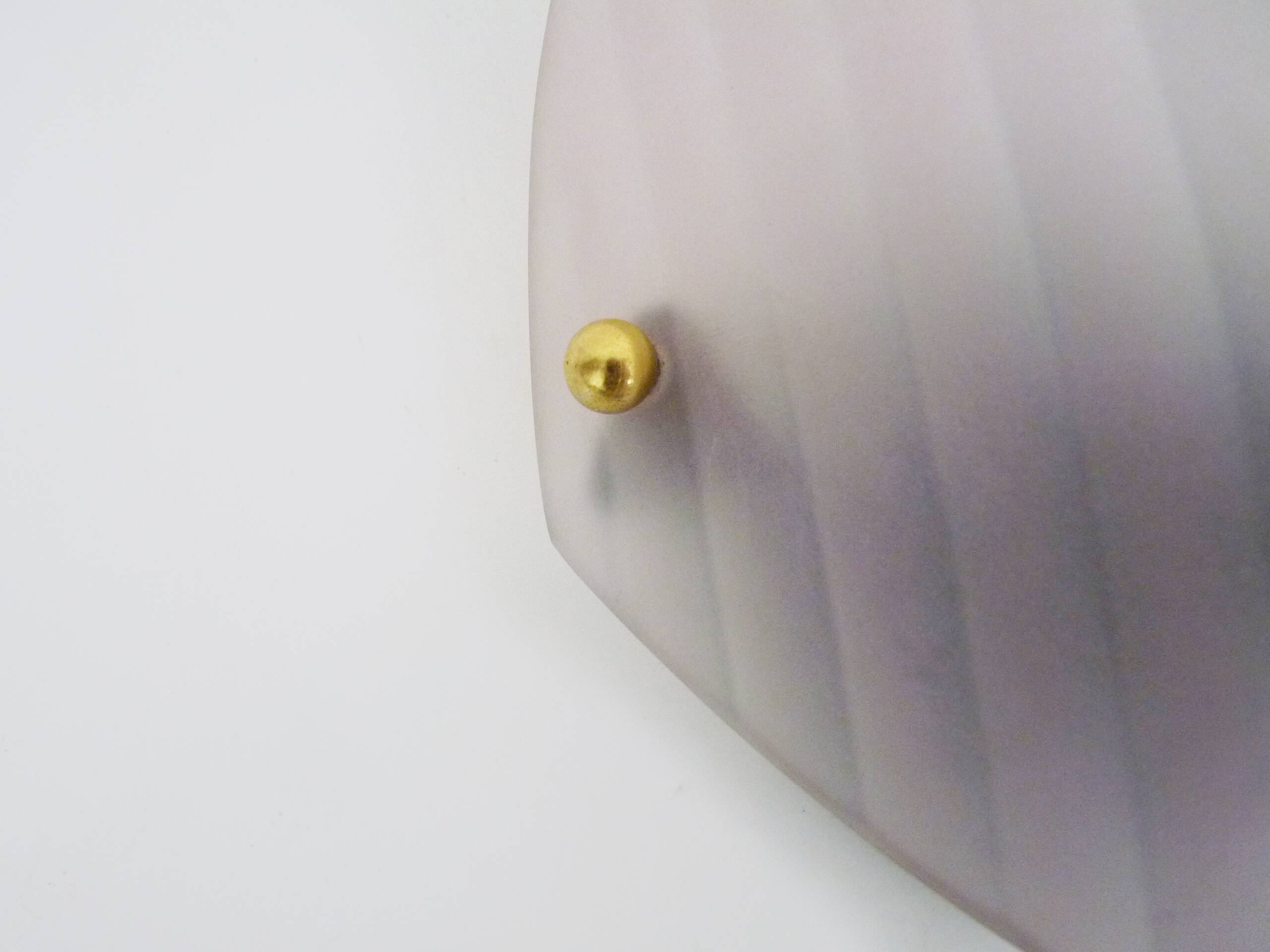 Pair of Italian wall sconces by Renzo Batini