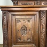 Two-body sideboard with withdrawal
