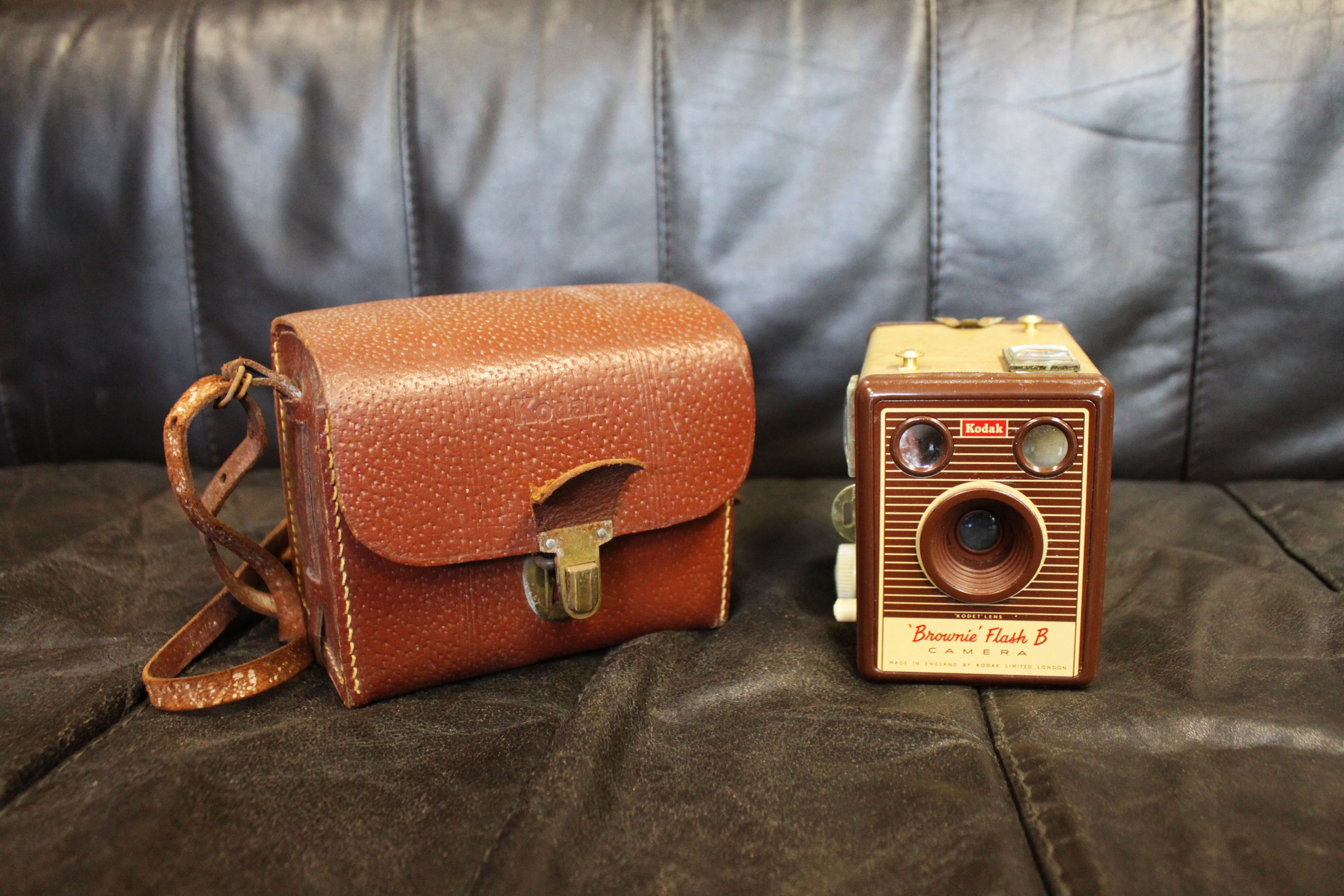 Kodak Brownie Flash B Camera, 50's