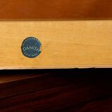 Small chest of drawers, hall or occasional furniture, Danish in rosewood.