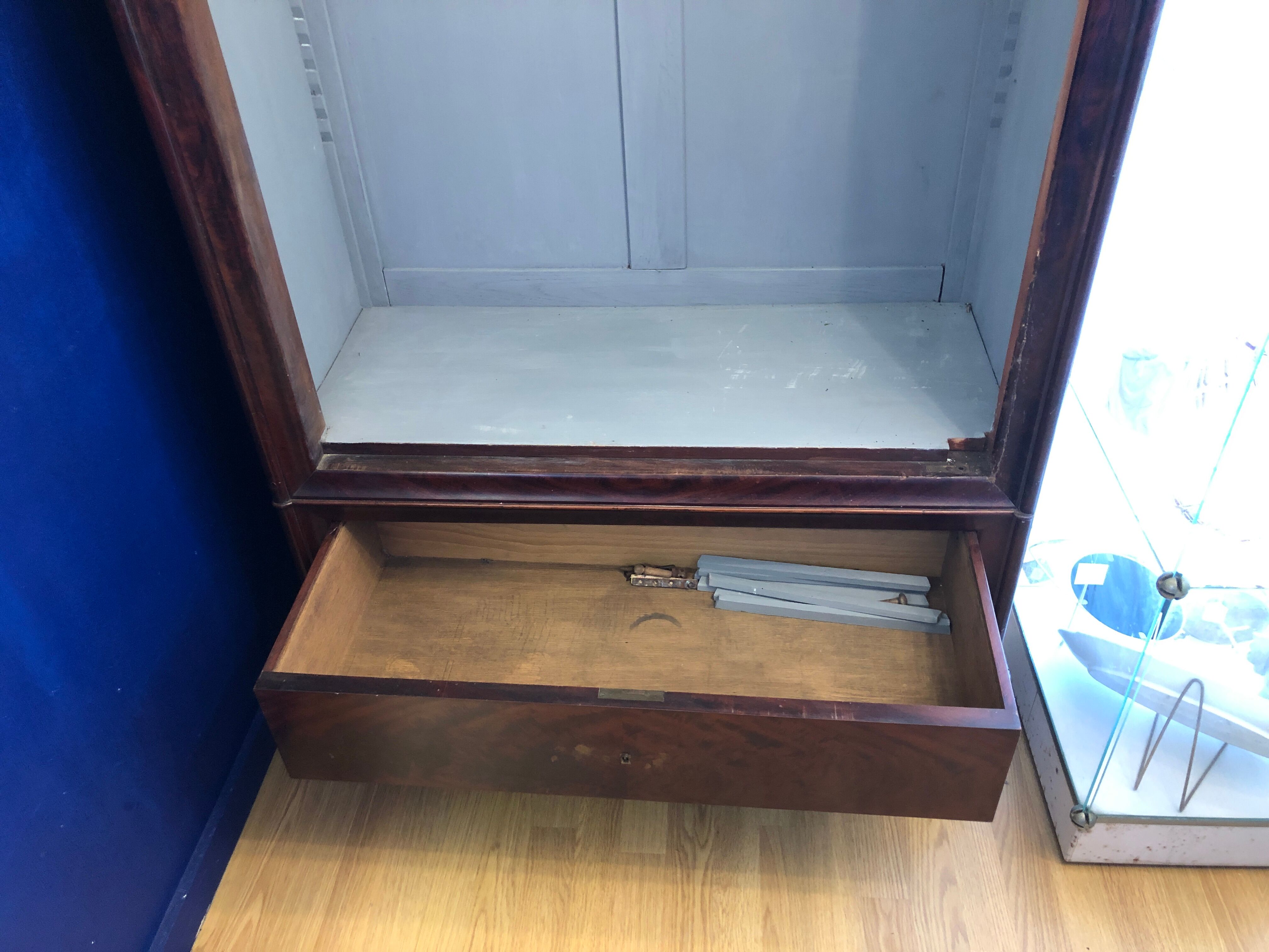 Napoleon III Library in Mahogany