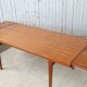 Table vintage en teck datant des années 60