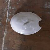 18th century faience mustard pot