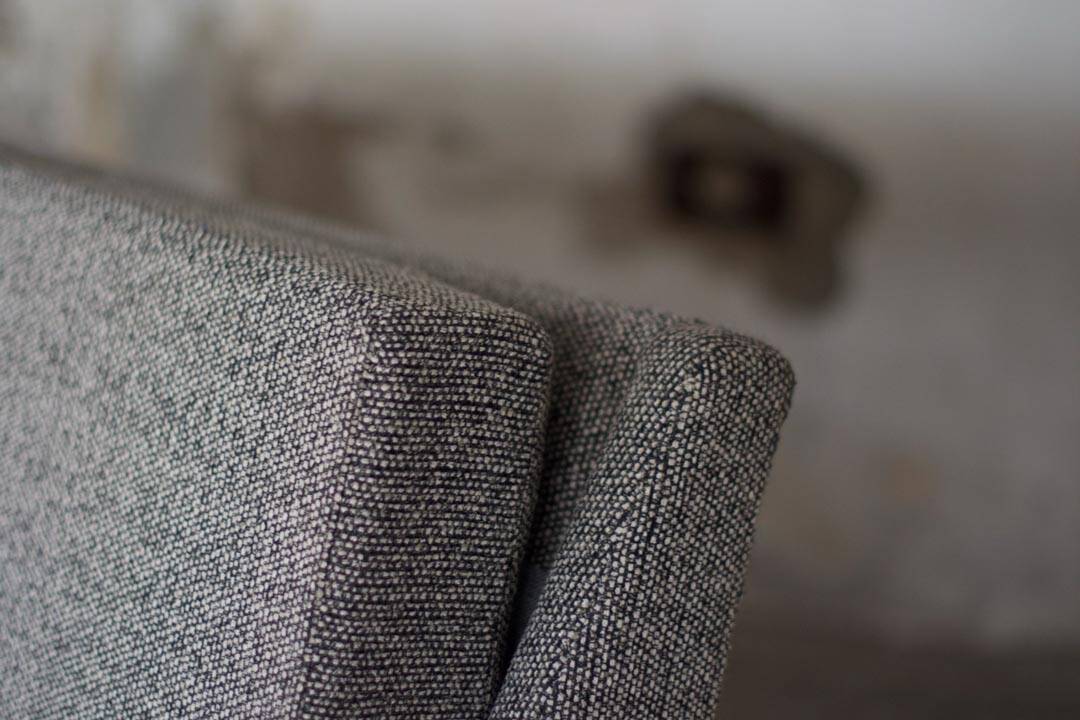 Convertible fabric sofa by Jean René Caillette edition Steiner 1961