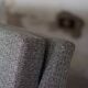 Convertible fabric sofa by Jean René Caillette edition Steiner 1961