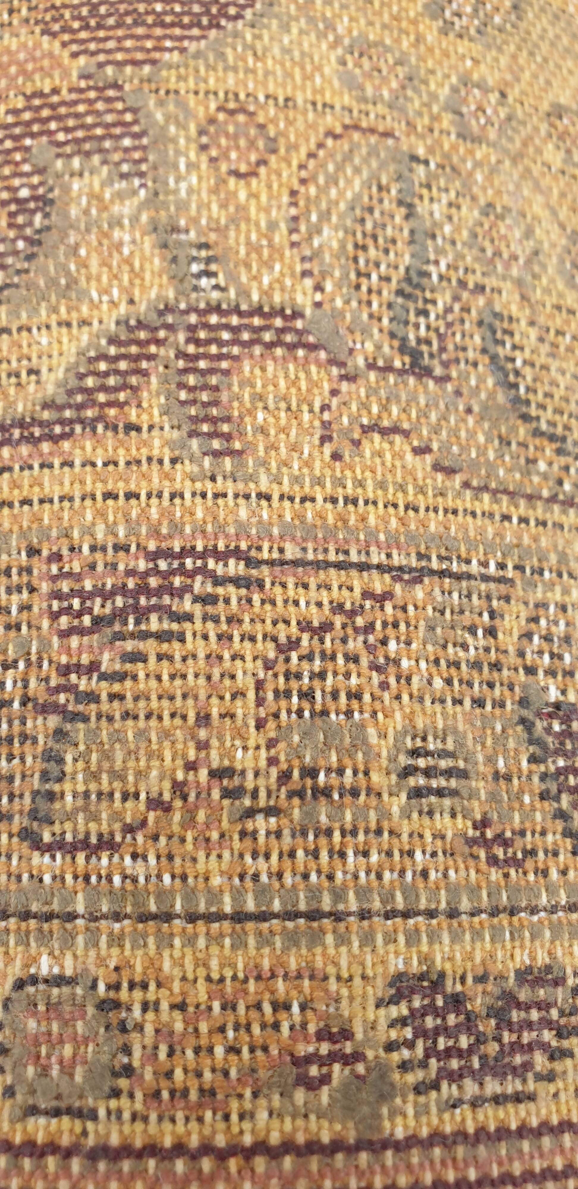 Oriental silk wool rug