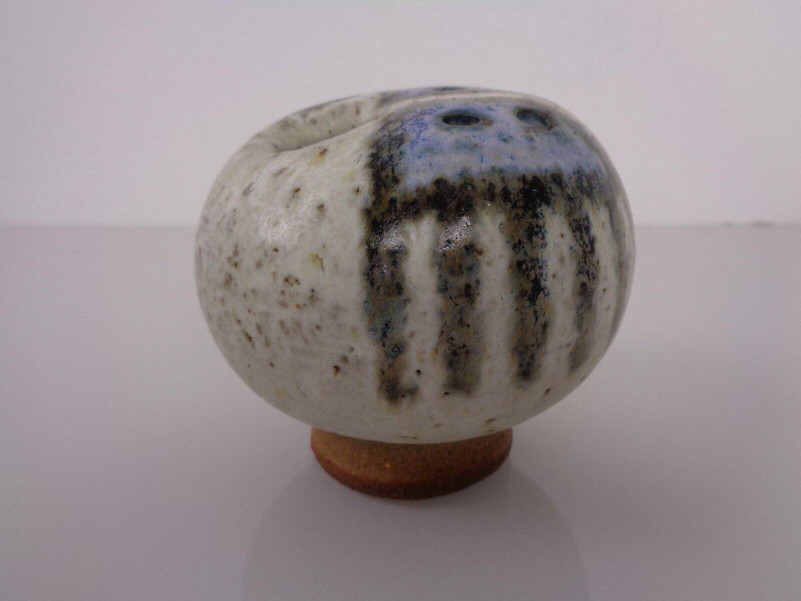 Small Danish studio ceramic vase, 1960s