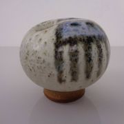 Small Danish studio ceramic vase, 1960s