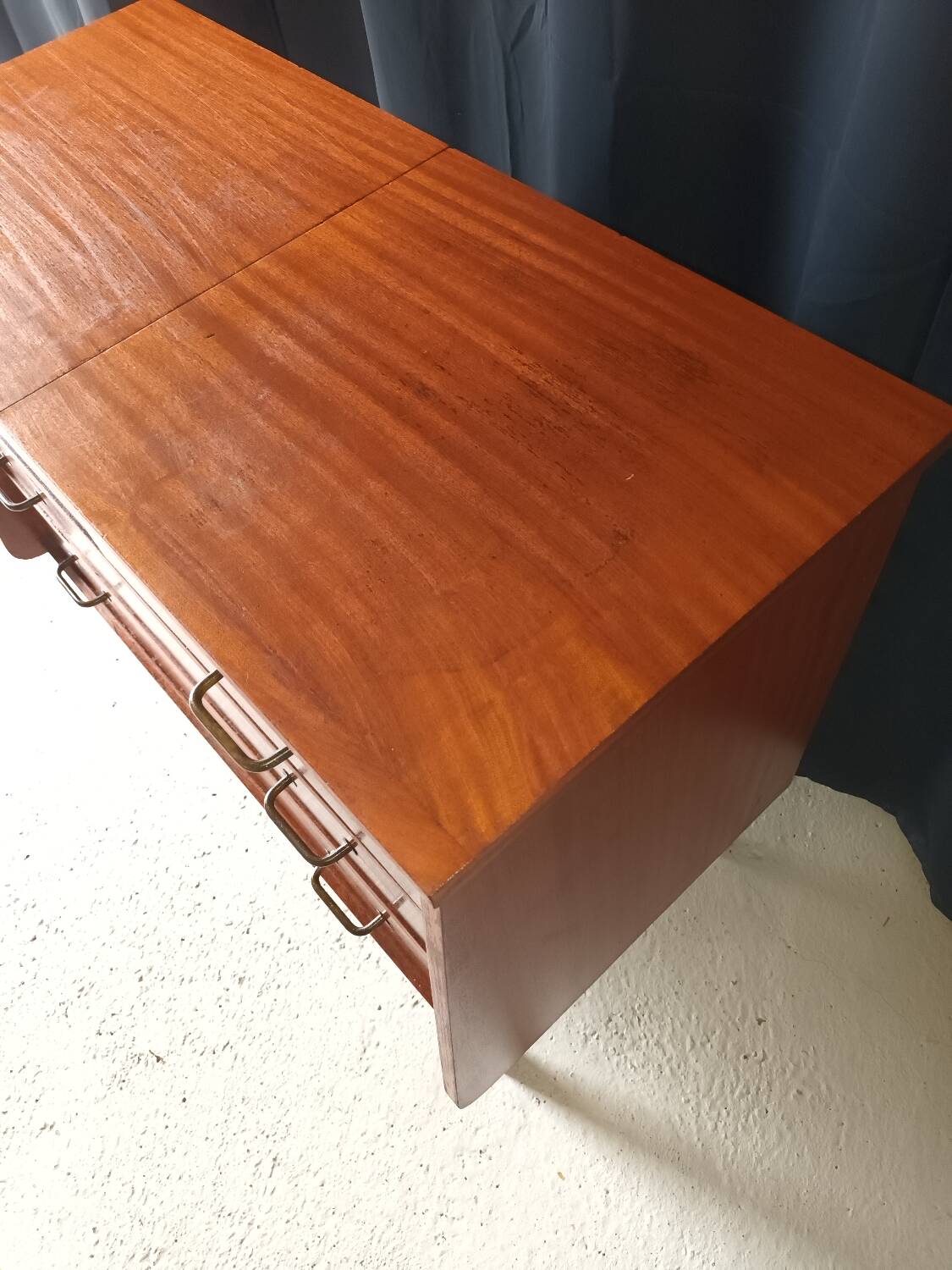 Vintage dressing table chest of drawers
