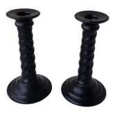Bougeoirs en céramique
