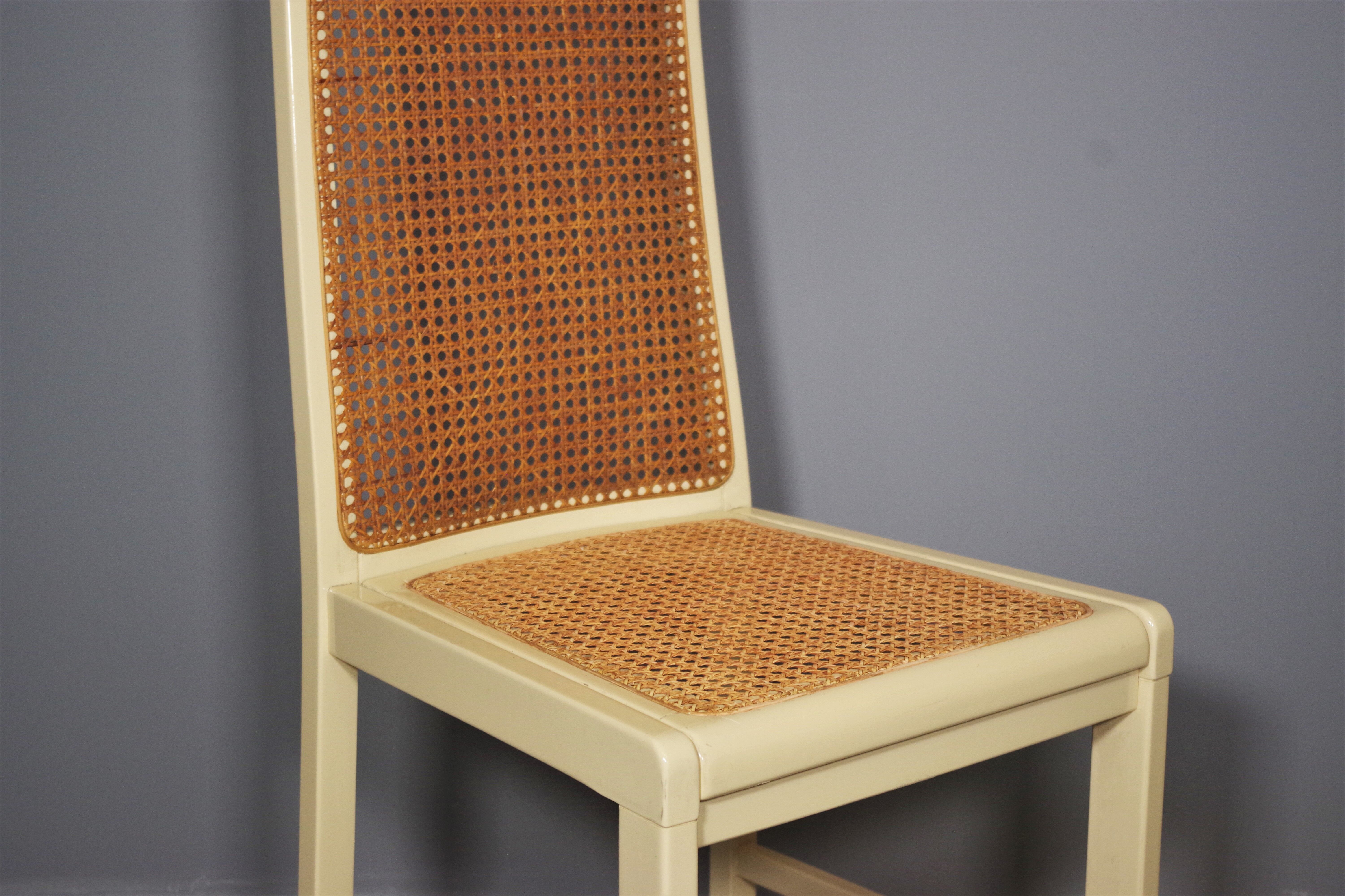 Table and 6 chairs by Mario Sabot from the 70s