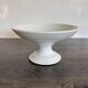 Antique compote dish in porcelain from Fuisseaux Baudour