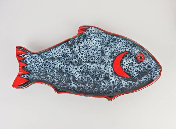 Service à poisson par Luc Vallauris