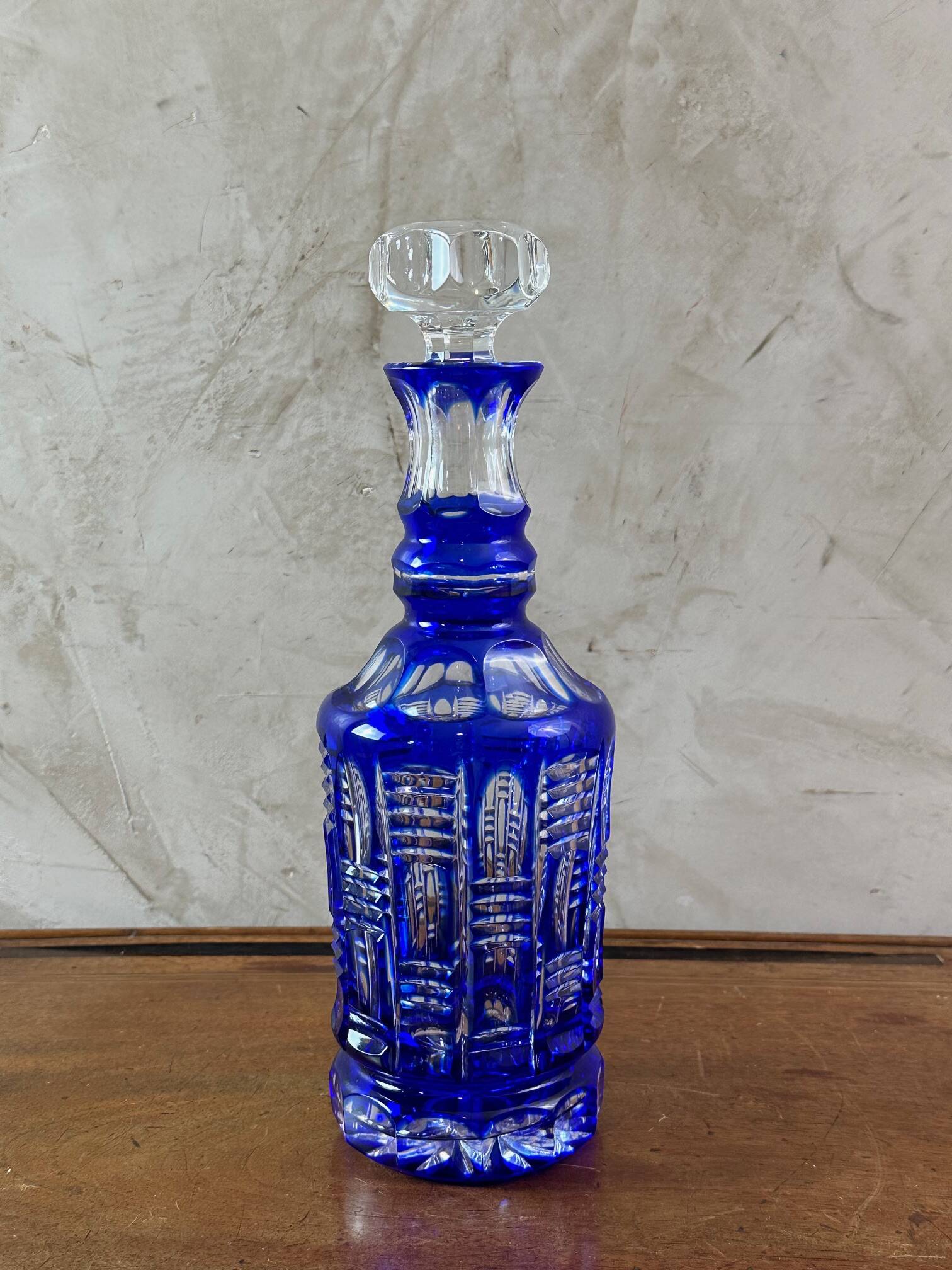 Bohemian crystal carafe