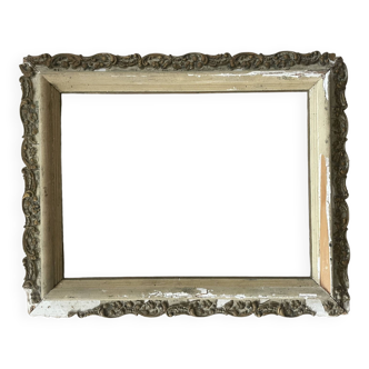 Old golden frame 29x24cm