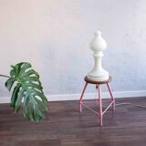 Vintage Czechoslovak Bishop Glass Lamp by Ivan Jakeš, 1970s