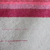 Tapis tissé main en coton recyclé