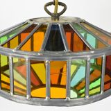 Color stained glass suspension