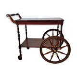 Former service with large wooden wheels