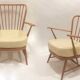 Pair of Ercol armchairs from the 60s