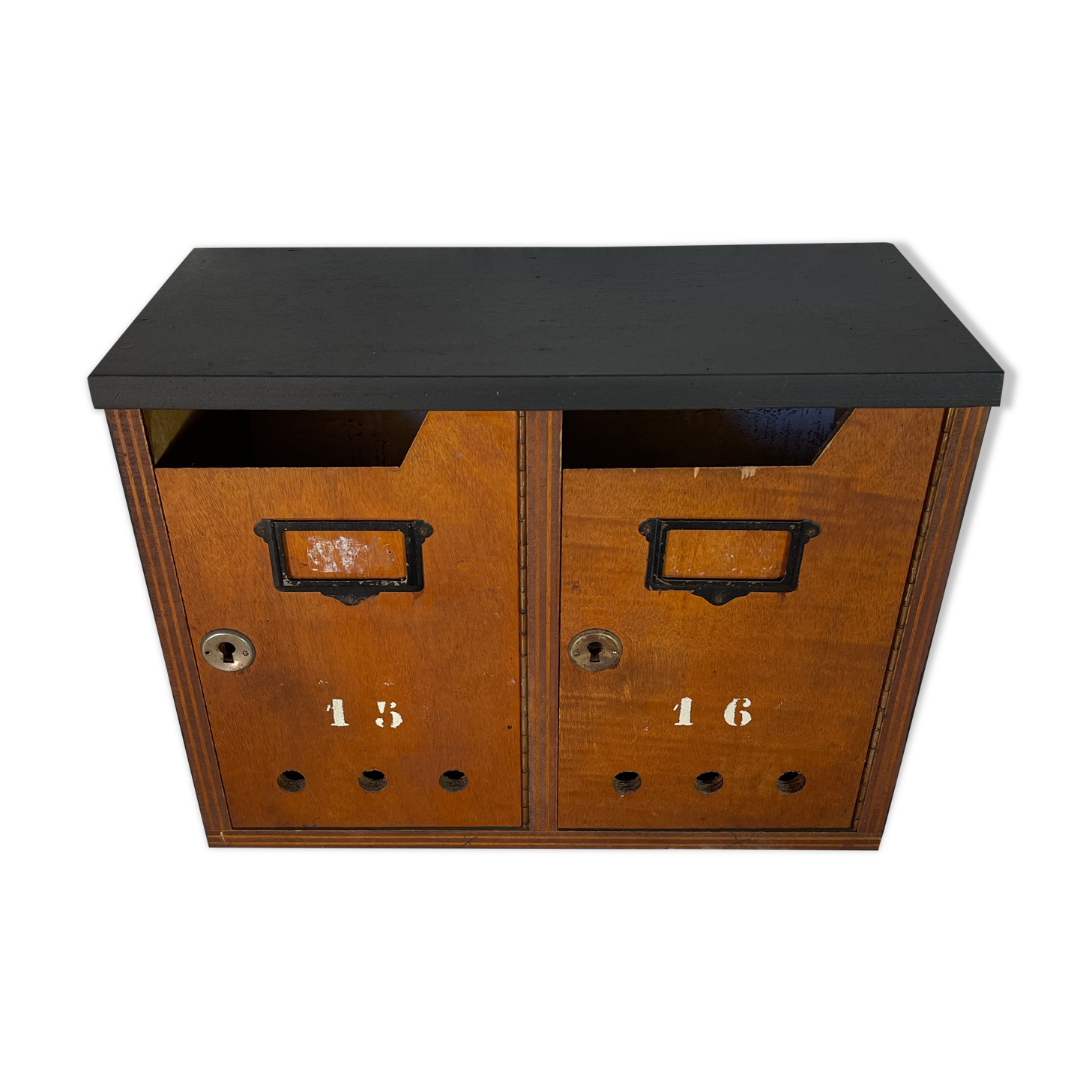 Block of 2 mailboxes from the 70s/80s