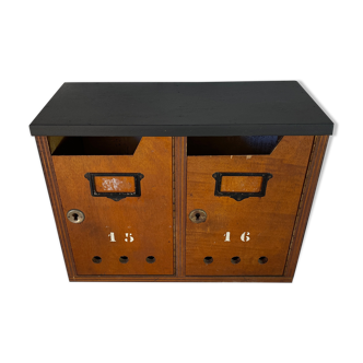 Bloc de 2 boites à lettres des années 70/80