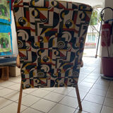 Newly upholstered 60s armchair