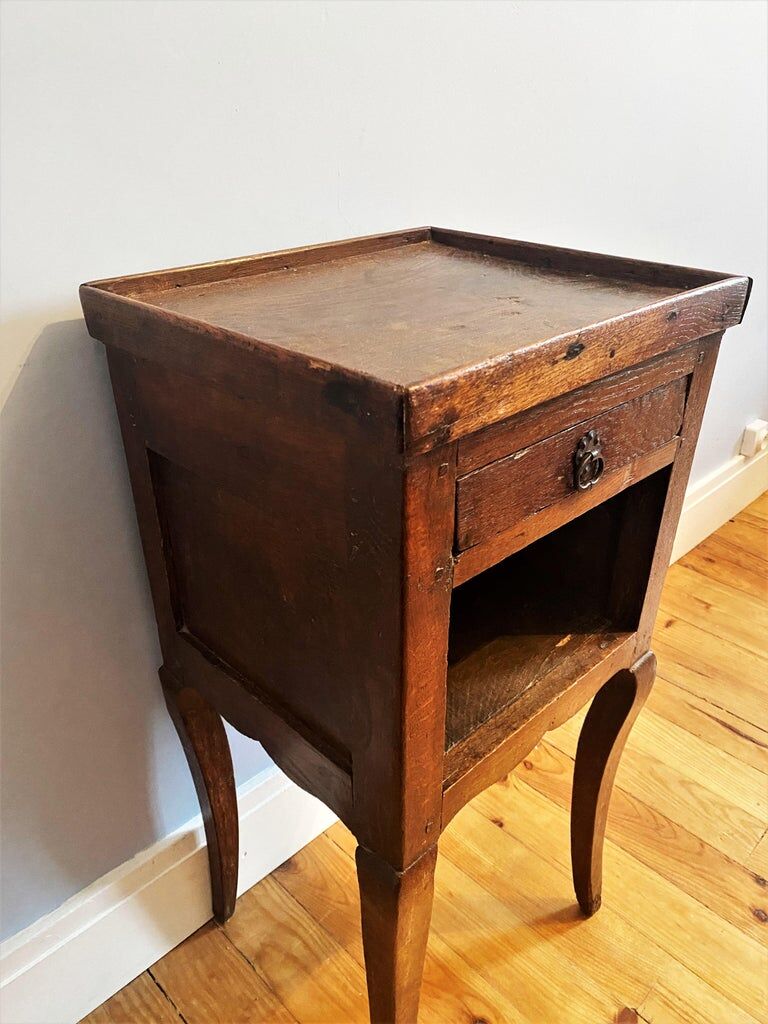 Bedside table Louis XV, eighteenth century
