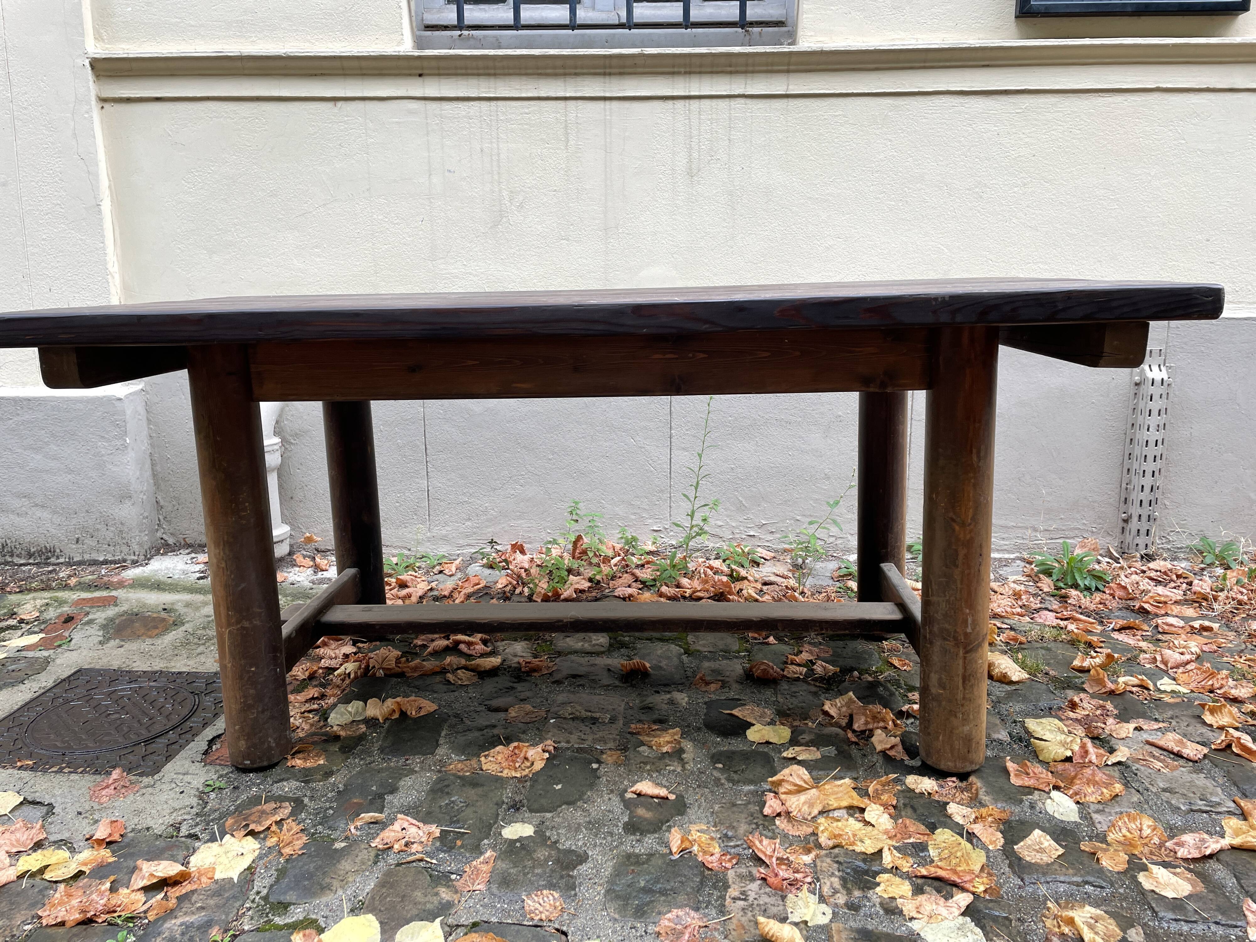 Rustic farmhouse table