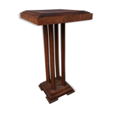 Vintage 1940 vintage mahogany art deco pedestal