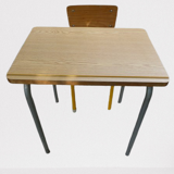 Vintage school desk and chair