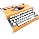 Machine to type Olympia Traveller Luxury Orange revised new ribbon