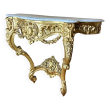Louis XV Style Giltwood Console, 19th Century