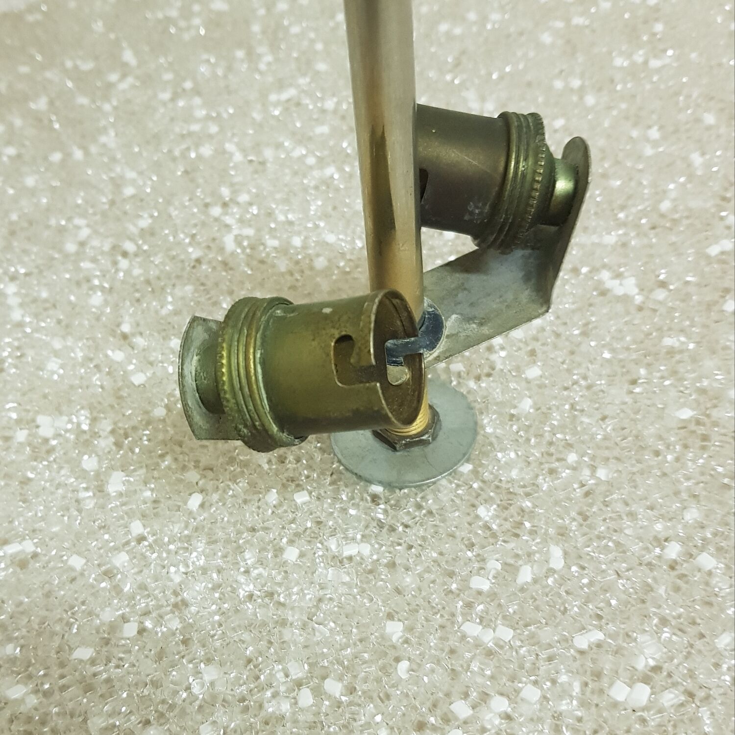 Suspension de maïs soufflé de l'ère spatiale