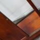 Mahogany counter window late nineteenth century