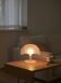 Lampe de table en verre de Murano rose des années 1980