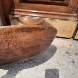 Large wooden salad bowl
