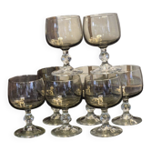 Balloon stemmed glasses