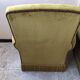 Paire de fauteuils vintage  en velours jaune