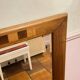 Beveled mirror in solid wood marquetry - 118x88.5cm