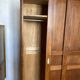 Vintage Parisian wardrobe with sliding doors