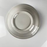 Blue earthenware salad bowl with floral and bird decoration, early 20th century