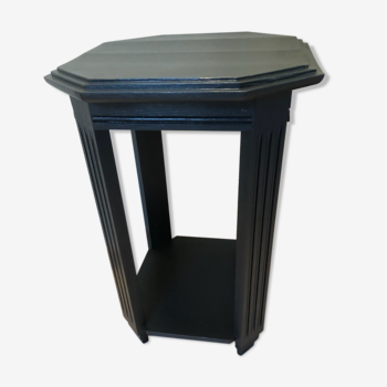 Octagonal art deco pedestal