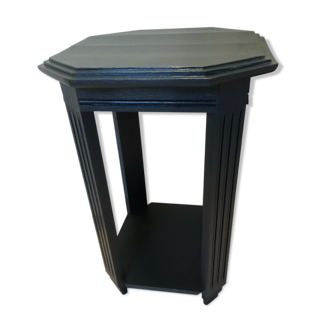 Octagonal art deco pedestal