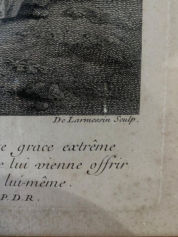 Nicolas Lancret, Le jeu de cache cache, gravure