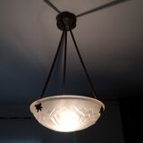 Art deco hanging lamp