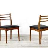 Set of 4 midcentury 'meredew' teak chairs