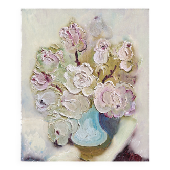 Flower painting table