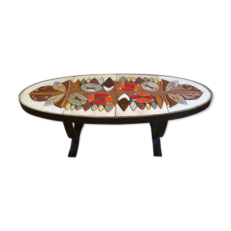 Table basse signée R. Corroyez